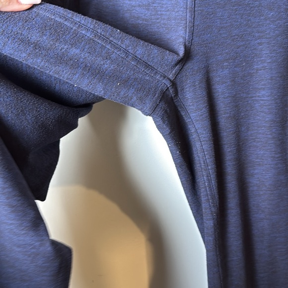 Lululemon Pants Women 6 Heathered Hero Blue Athletic Activewear Run On Jogger - Picture 12 of 12